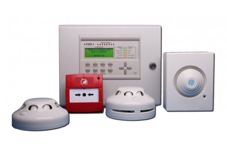 Devices of the security and fire alarm system Tender