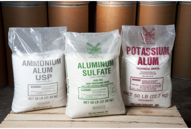 257,150 Kilograms of Aluminum Sulfate