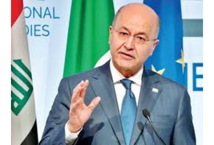 Iraqi president announces the launch of a reconstruction agency