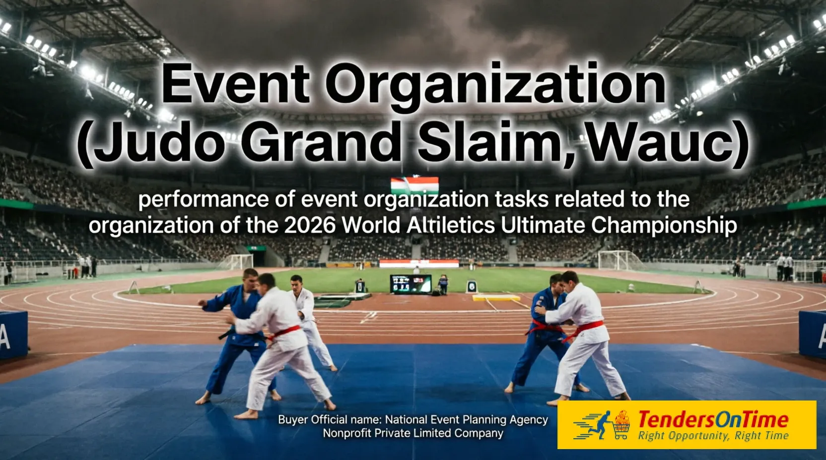 Hungary tender result on Event services _Organization of events (Judo Grand Slam, Wauc)