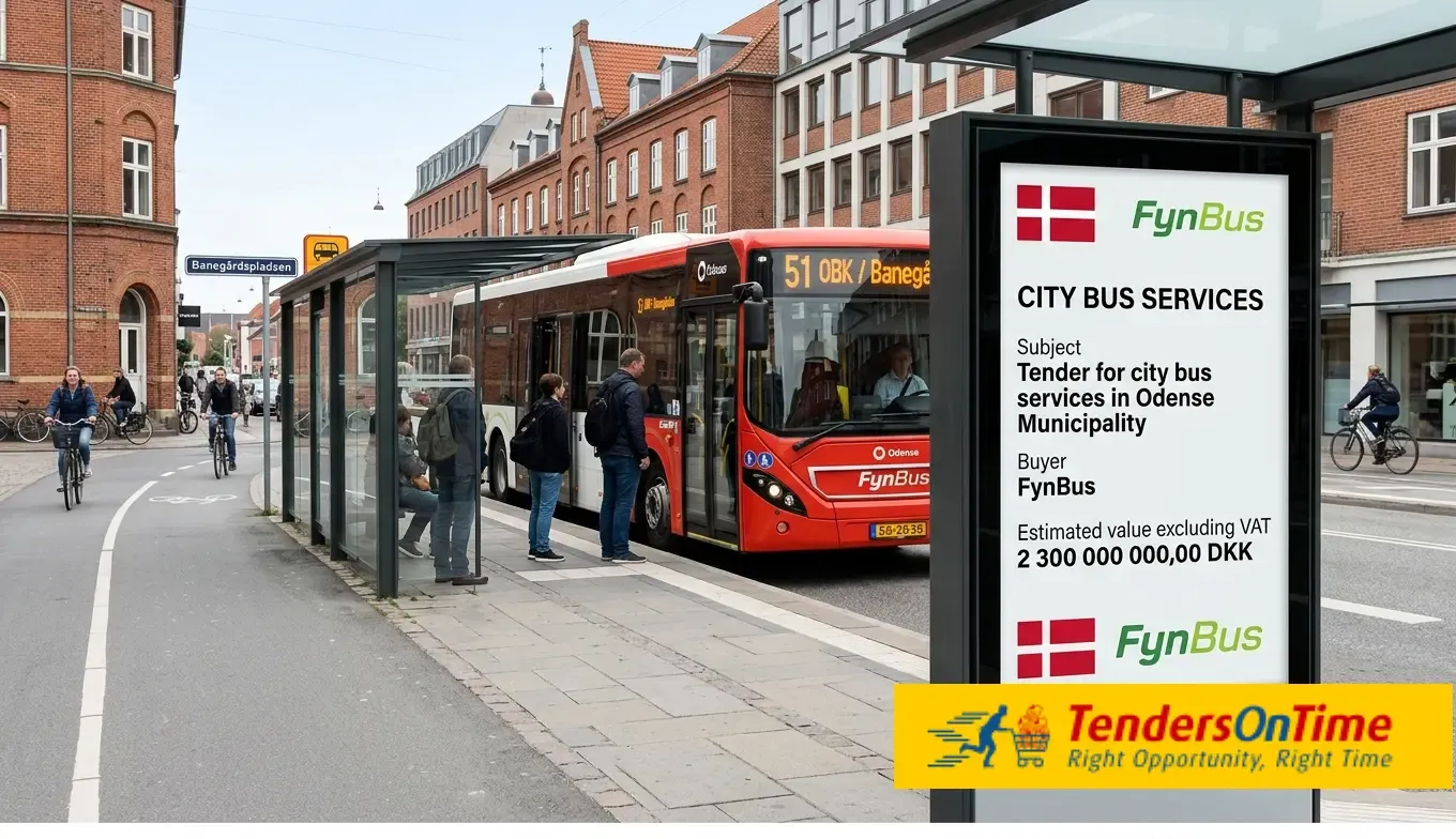 Denmark tender result on Transport services_Udbud af bybuskørsel i Odense Kommune_city bus services