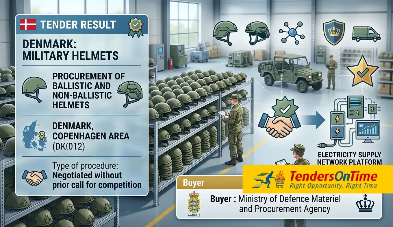 Denmark tender result on Military helmets_Procurement of ballistic and non-ballistic helmets