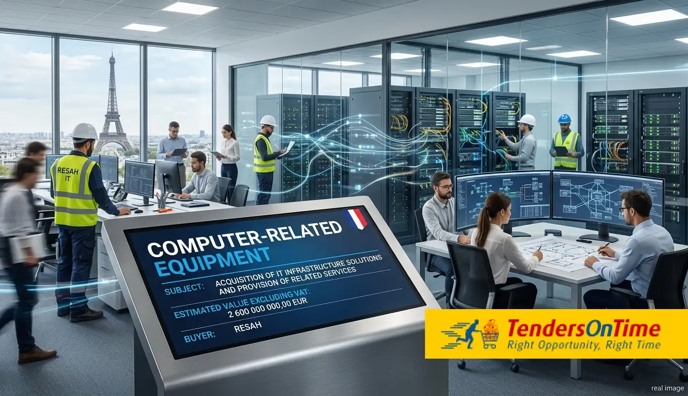 France tender Result on Computer-related equipment_ ACQUISITION OF IT INFRASTRUCTURE SOLUTIONS AND PROVISION OF RELATED SERVICES