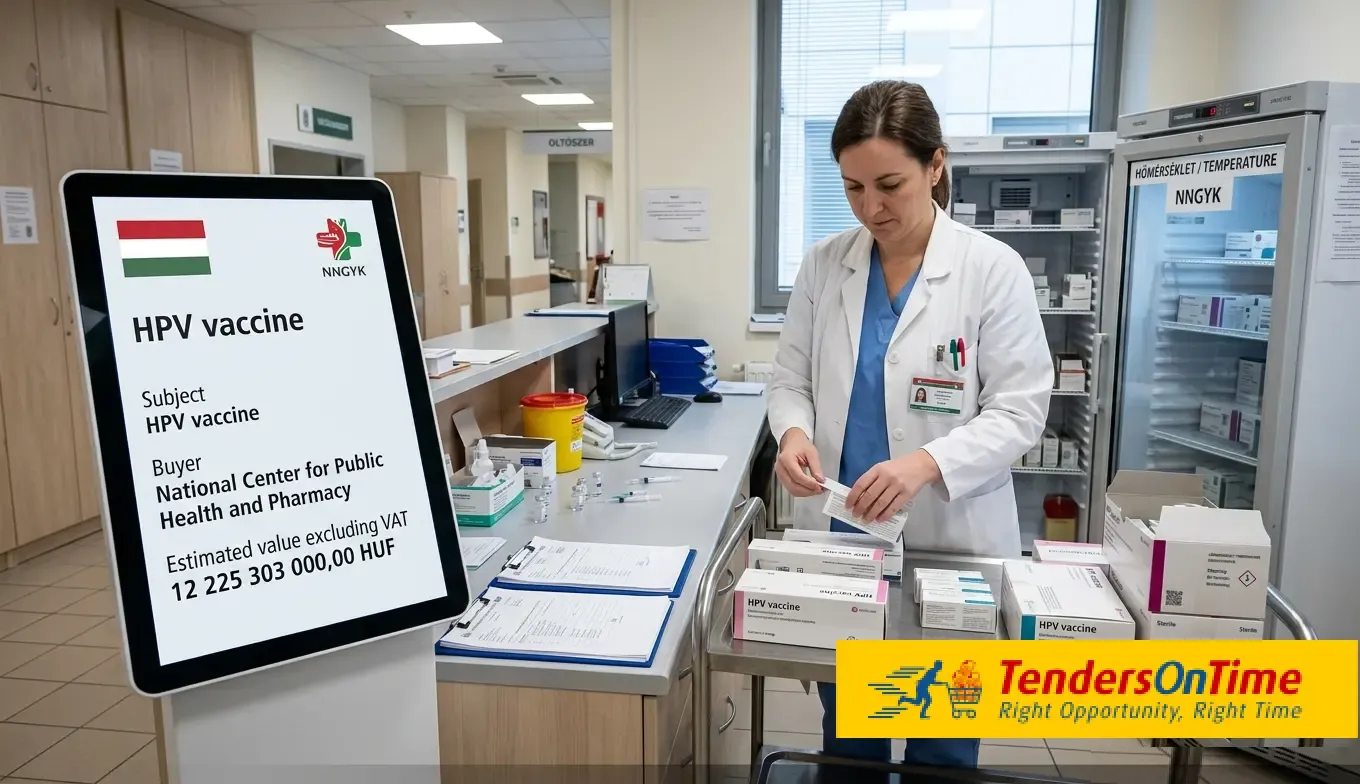 Hungary tender Result on HPV Vaccines_HPV elleni oltóanyag