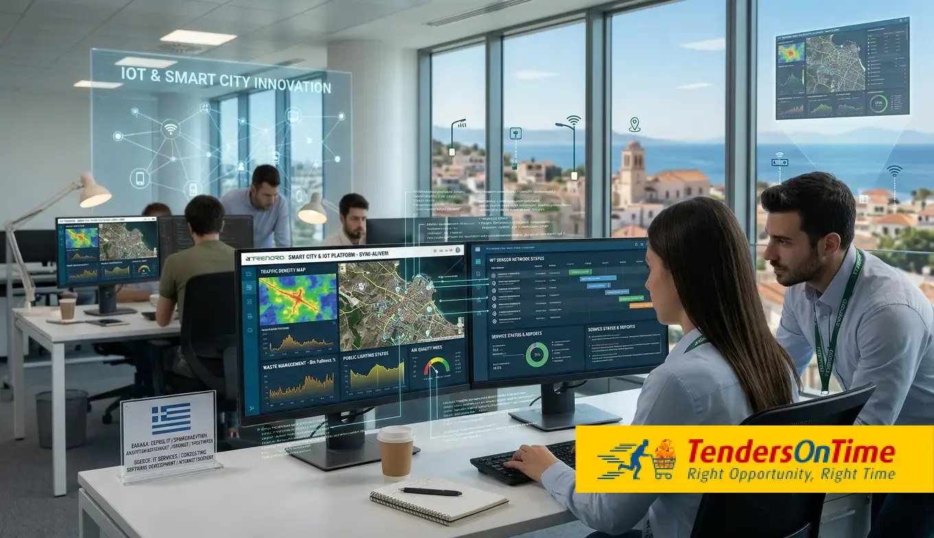 Greece: Supply of software for the Development of Smart City Applications and Technologies for the Internet of Things (IoT) of the Municipality of Kymi - Aliveri