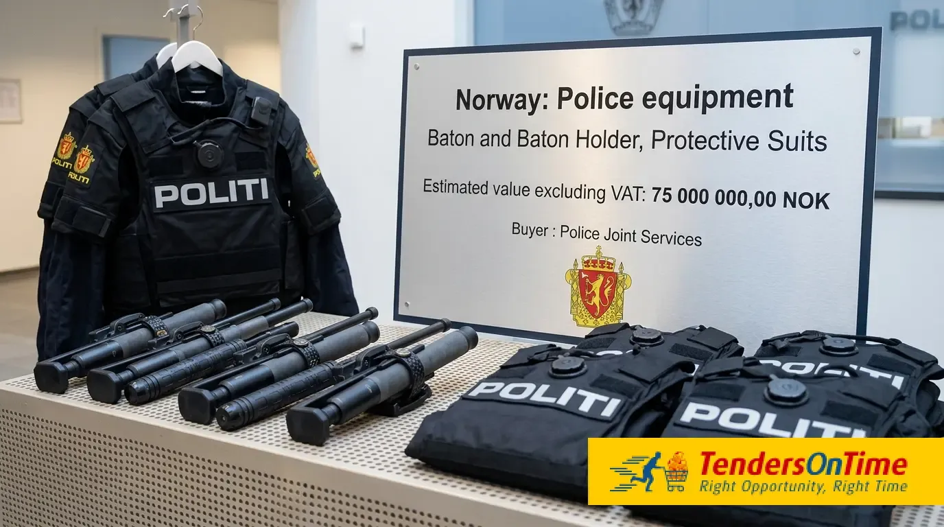 Norway tender result on Police equipment_Baton and Baton Holder, Protective Suits