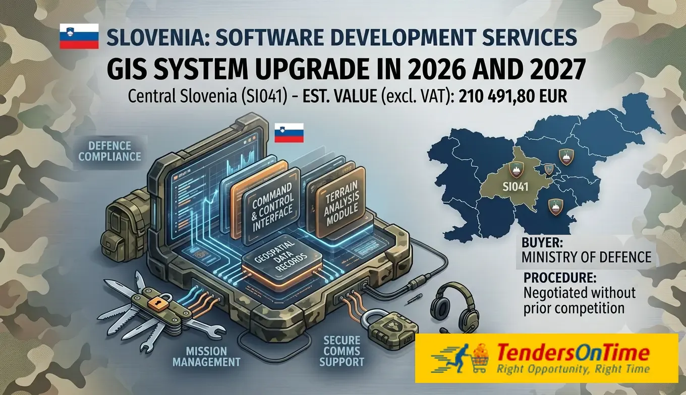 Slovenia contract awards on Software development services_GIS system upgrade in 2026 and 2027